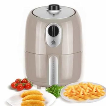 에어프라이어 모카색 2L 튀김기 새우튀김요리