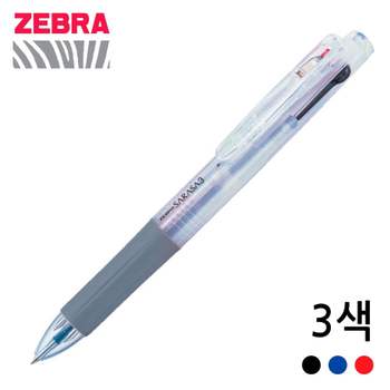 제브라 712QGE20 사라사 중성펜 0.5mm 3색 화이트 J3J2