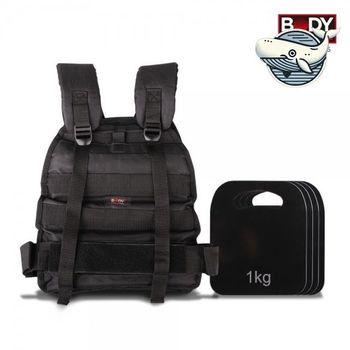 조절 가능한 중량 운동조끼 10kg 홈트용