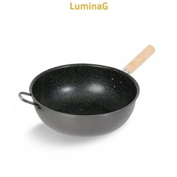 궁중팬 진성 마블코팅 자루 중국팬 40cm 업소 웍팬 주방 가정 음식