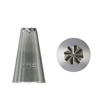 생크림 드롭플라워 앙금 모양깍지 108번깍지 만두깍지 108번깍지