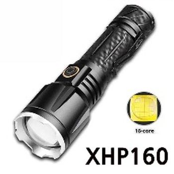 LED 랜턴 손전등 후레쉬 XHP160 충전식 줌 라이트 C타입 P180 해루질