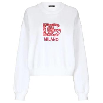 [해외] 돌체앤가바나 로고 프린트 스웨트셔츠 F9Q92ZGDBVWS8400