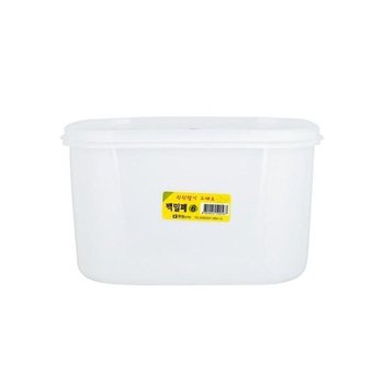 디디샵 국산 백색 밀폐용기 백밀폐 6호 (500567) (WFJYEOT)