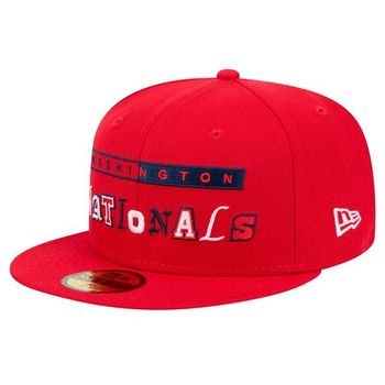 [해외] 뉴에라 워싱턴 내셔널스 Ransom 59FIFTY 피티드 햇 모자 - 레드 11140803