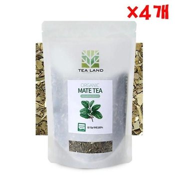 농 마테차 120g X 4개 마테잎 리필팩포장 오가닉 잎차 (51951596)
