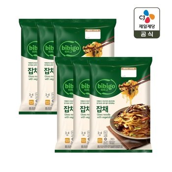 비비고 잡채 644g x6개