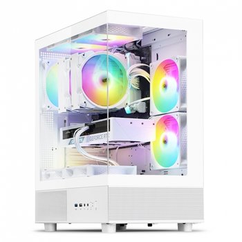 DARKFLASH DB330X RGB 강화유리 화이트 (미들타워)