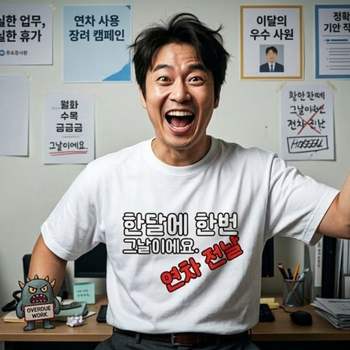 여자 반팔티 여성 병맛 반팔티 직장인 재밌는 웃긴 반팔티셔츠 선물