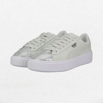 바스켓 플랫폼 칸바 런닝화 그린 366494-03