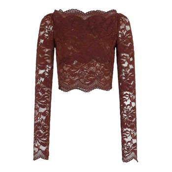 [해외] 여성 탑 탱크 Scollo Barca Cinnamon 5HJTO845PA0170P237 오렌지 /8