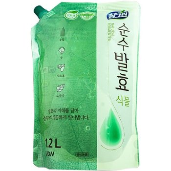 LION 참그린 순수발효식물 리필 1.2L