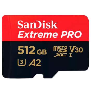 SanDisk Extreme PRO microXC UHS-I (512GB) (변환 어댑터 포함) 메모리카드 sd카드