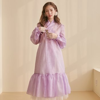 [스튜디오 혜온] 혜온 로우 웨이스트 철릭 원피스