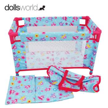 돌스월드 8201 아기인형 요람 인형 여행용
