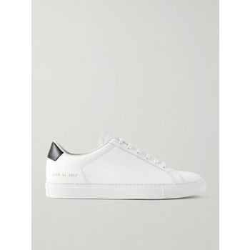 25 FW  White Retro Classic Leather Sneakers TP567388195 148240778