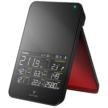 [해외] 음성 캐디 Voice Caddie 연습 기구 스윙 SC4 탄도 측정기 블랙