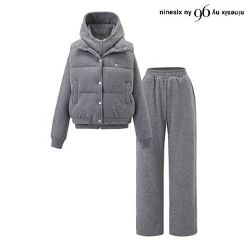 쓰리피스 융털 자켓 베스트 점퍼 팬츠 셋업 (NP4OW011L0)