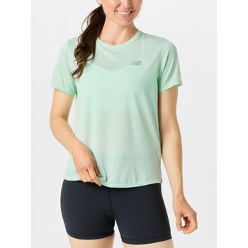 [해외] 뉴발란스 여성 아스레틱 헤더 티셔츠 회색 WT41253-AB8
