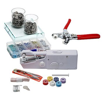 [미네픽] 드륵이와 똑딱이 미니 핸드미싱기 단추펜치 똑딱이 단추 셀프수선