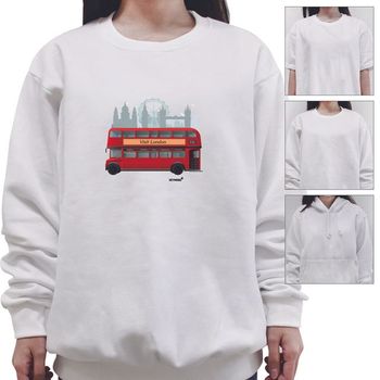 상세설명 참조 키밍 Visit London 2층버스 티셔츠 후드 맨투맨 반팔 기본티