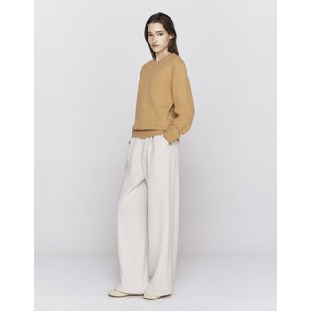 NEW 여자 테리 기모 원턱 루즈핏 팬츠 415962