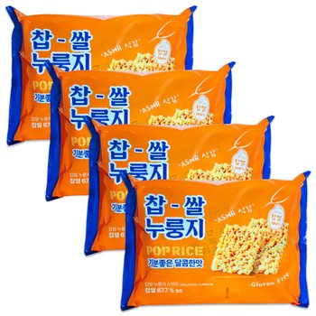 찹쌀 누룽지 스위트 300gx4개