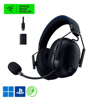 레이저코리아 블랙샤크 V3 프로 BlackShark V3 Pro for PlayStation 무선 게이밍 헤드셋 블랙