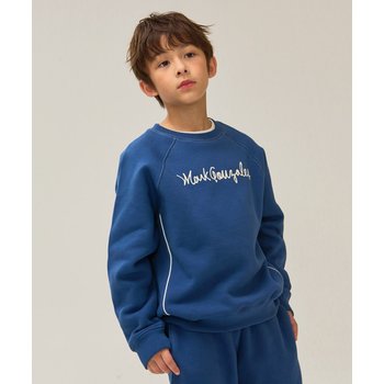 사인로고 라인 맨투맨-다크블루 (MG44TM05DB)_IC