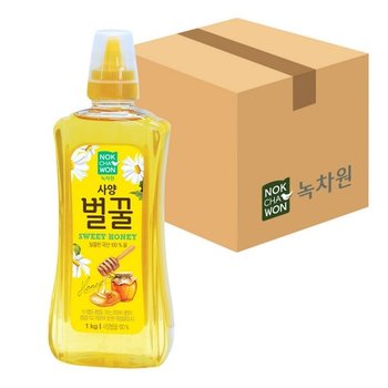 녹차원 사양벌꿀 1kg 1BOX 12입