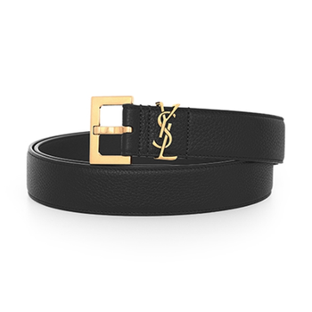 [생로랑 SAINT LAURENT] 634440 DTI0W 1000 남성 벨트