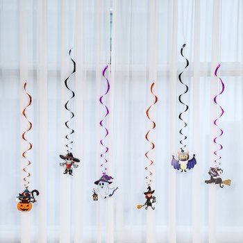 [YIWUHAOGE][피앤비유니티]할로윈캐릭터 나선형가랜드