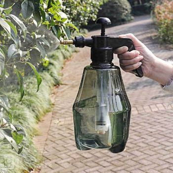 펌핑 GOCH9044 자동 분사 분무기 투명그레이 미니 페트병 압축