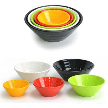 멜라민 155NHN42 분식 라면 우동 국수 그릇 20.3cm 8호 흰색