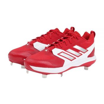 아디다스 맨즈 베이스볼 스파이크 아이콘 8 IG7104 -레드 233632