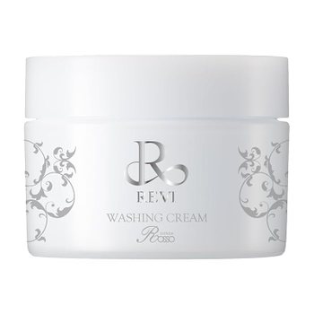 [해외] REVI (루비) 워싱 크림 100g 일본산 세안제 식물 유래 성분 함유 농밀한 거품