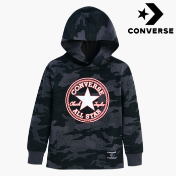 [컨버스키즈] CO정글카모 후디티셔츠B E211TS337P (주니어)