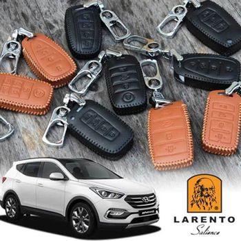 자동차키케이스 싼타페더프라임 스마트키케이스 가죽 키홀더 키링