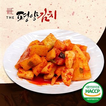 북한 평양식 김치 석박지 무김치 국산무 5kg/10kg