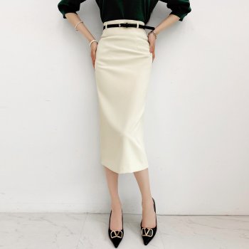 금찌 슈렌 미디 H 스커트 SK3251