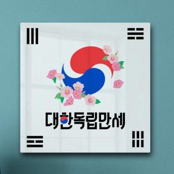 아트박스/꾸밈 am558-폼아크릴액자56CmX56Cm_대한독립만세
