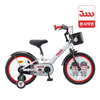 KBO LG 트윈스 18인치 보조바퀴 아동용 자전거 완조립 2026