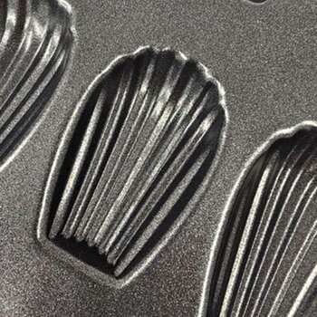 마들렌 제빵틀 12구 홈베이킹 팬 브라우니 디저트 트레이 손쉬운 만들기 모양틀 머핀팬