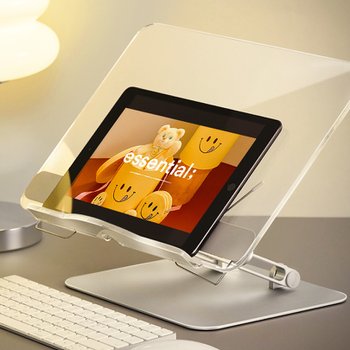 노르잇 투명 독서대 높이 각도 조절 아크릴 PR02B