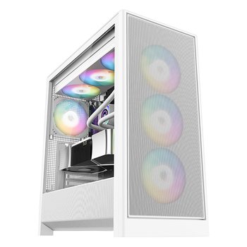 DAVEN D7 Mesh 세븐팬 미들타워 케이스 화이트