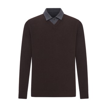 [해외] [로베르토콜리나]  니트 FW26 253M37002SUM37SU07 MORO ANTRA 7266095