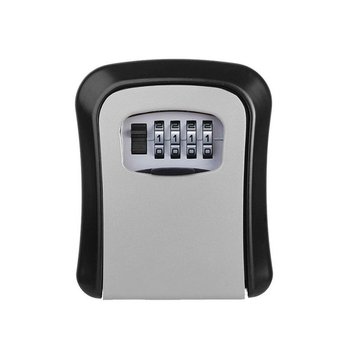 그레이 열쇠보관함 비밀번호 자물쇠 다이얼 시건장치 자전거자물쇠 문고리자물쇠