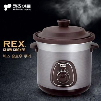 렉스 6L 저온숙성 2060 슬로우쿠커 전기냄비 세라믹 (WFH060U)