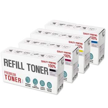 삼성 SCX 1220A/M90+C90재생/검정_칼라 재생잉크 삼성재생잉크 삼성CF450 삼성CF451 삼성MJC6000