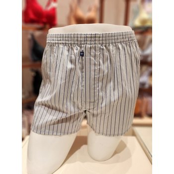 [신세계백화점][95~110]80수 면100% 부드럽고 드래프트성이 좋은 블루 스트라이프 남자 트렁크(TFMTK113 BU)